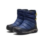 Big Kids' Puffrider Waterproof Winter Boot  |  Naval Academy/Mango Mint
