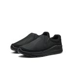 Men's KM2 Leather Slip-On  |  Black/Black