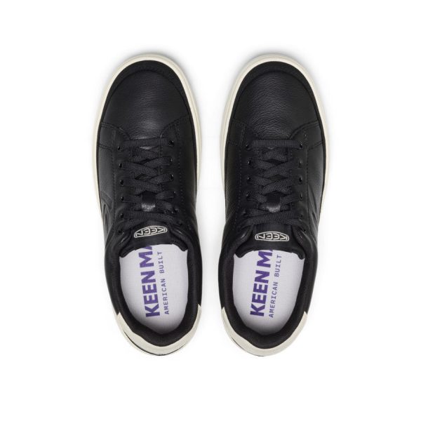 Men's KM1 Leather Sneaker  |  Black/Birch