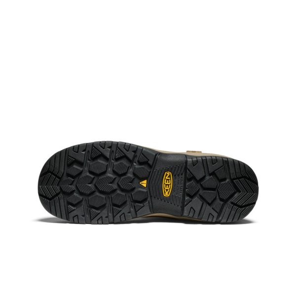 Men's Evanston Pull-On Waterproof Boot (Carbon Toe)  |  Bison/Black