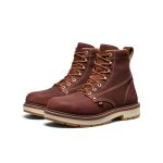 Men's Liberty 6 Waterproof 90° Heel Boot (Soft Toe) | Bombay Brown/Gum