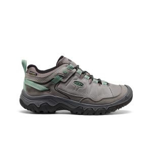 Women's Targhee IV Waterproof Hiking Shoe  |  Alloy/Granite Green