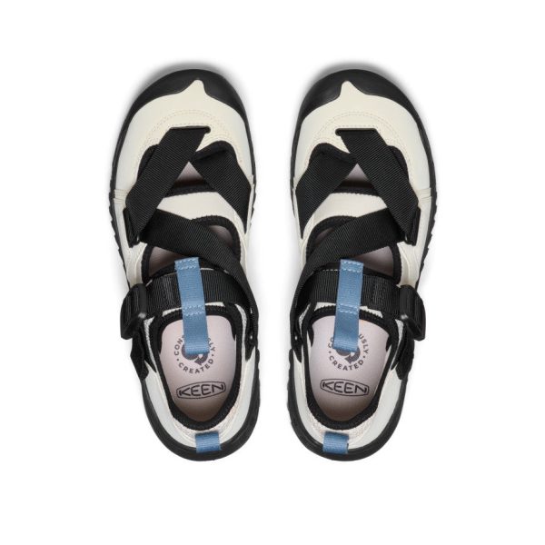 All Gender Hoodzerra Sandal | Silver Birch/Black
