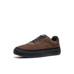 Men's KM4 Leather Sneaker  |  Dark Earth/Black