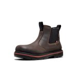 Men's Liberty Chelsea 90?? Heel Work Boot (Carbon Toe)  |  Coffee Bean/Black