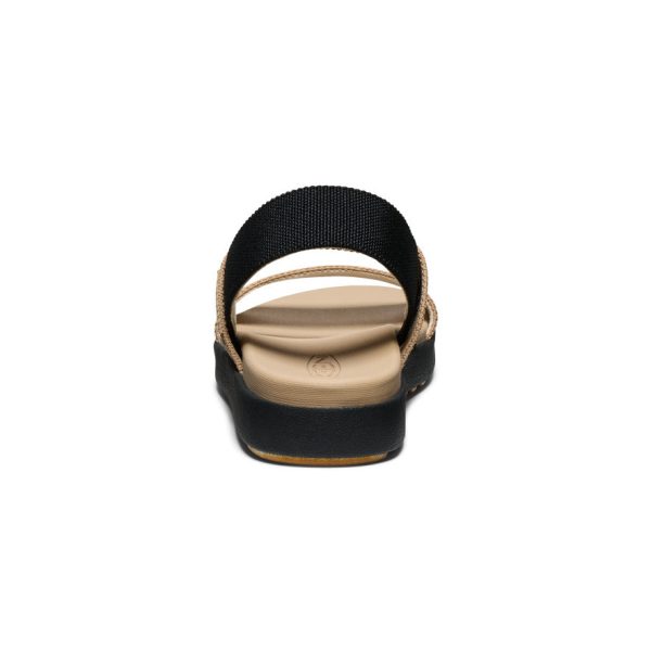 Women's Elle Backstrap Sandal Wide  |  Cornstalk/Black