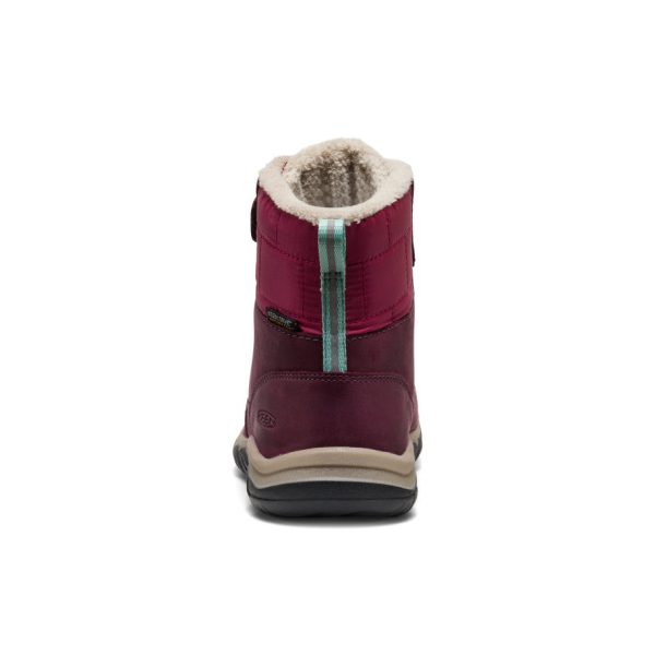Little Kids' Kanibou Waterproof Winter Boot  |  Fig/Pink Lemonade