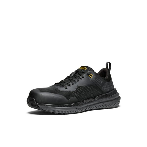 Men's Speedworks Work Sneaker (Carbon Toe)  |  Black/Steel Grey
