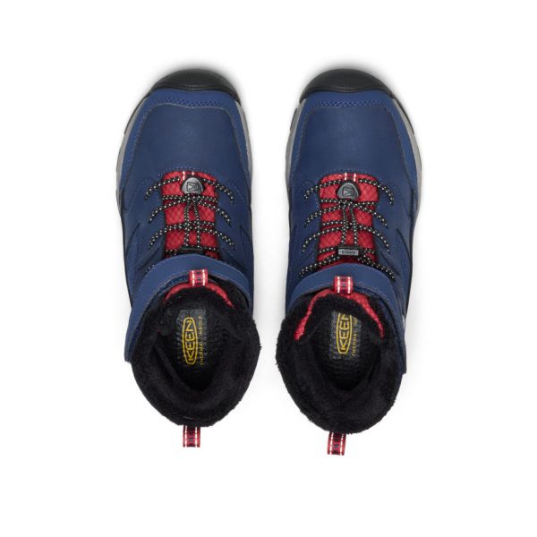 Big Kids' Skua Waterproof Winter Boot  |  Naval Academy/Garnet