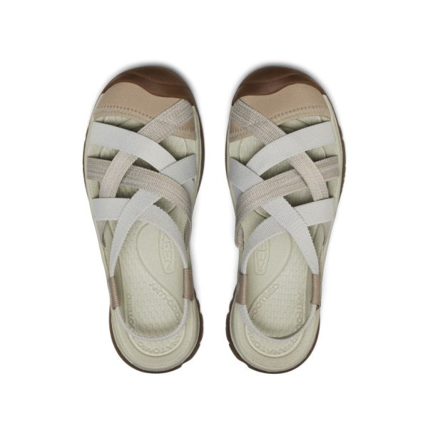 Women's Whisper Lattice Sandal | Plaza Taupe/Silver Birch
