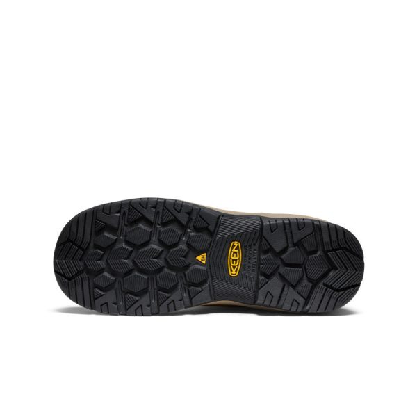 Men's Evanston Pull-On Waterproof Boot (Soft Toe)  |  Bison/Black