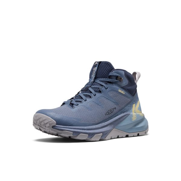 Women's Targhee Apex Waterproof Hiking Boot | Vintage Indigo/Lemon Grass