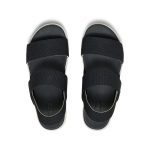 Women's Elle Backstrap Sandal Wide  |  Black