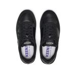 Women's KM2 Leather Jogger  |  Black/Black