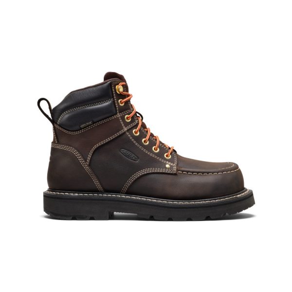 Men's Cincinnati 6 Waterproof 90?? Heel Boot (Carbon Toe)  |  Coffee Bean/Black