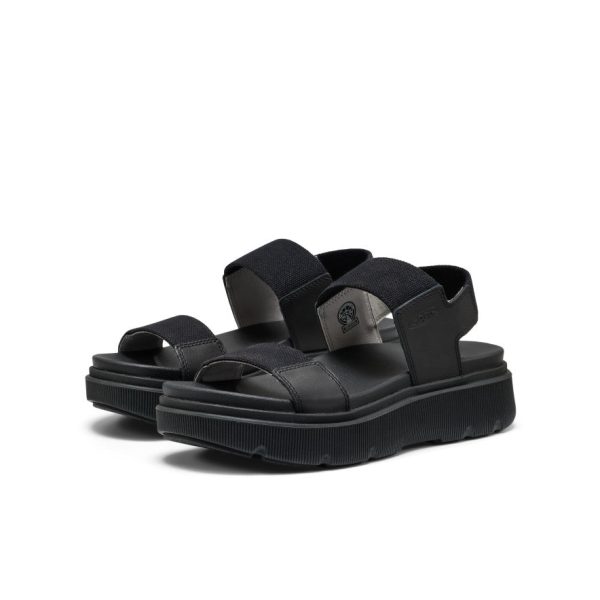 Women's Elle Mila Backstrap Sandal  |  Black/Black