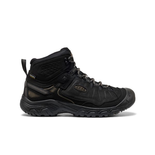 Men's Targhee IV Wide Waterproof Hiking Boot  |  Triple Black