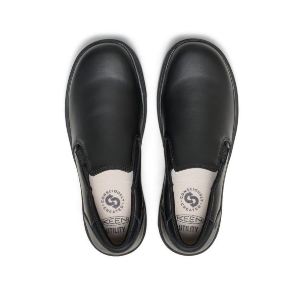 Men's Kenton Shift WTX Work Shoe (Soft Toe)  |  Black/Black