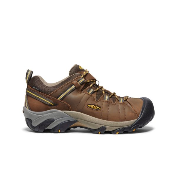 Men's Targhee II Waterproof Wide | Cascade Brown/Golden Yellow