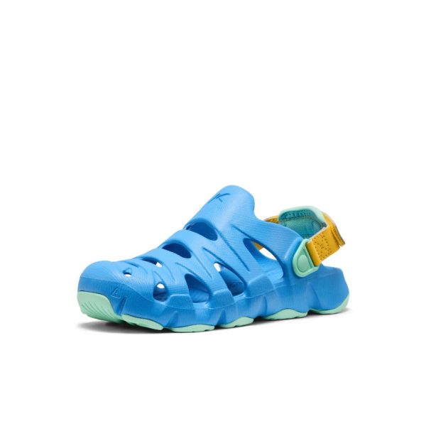 Big Kids' HyperFLT Clog | Azure Blue/Daffodil