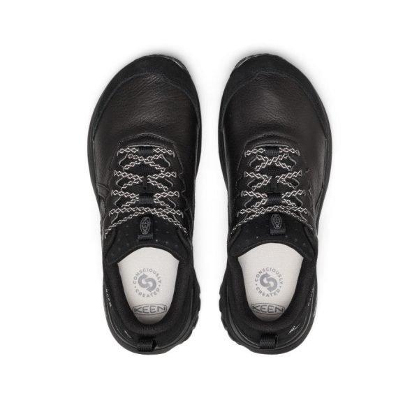 Men's Roam Leather Trail Running Shoe | Black/Black