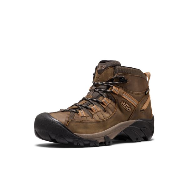 Men's Targhee II Waterproof Mid Wide  |  Black Olive/Chipmunk