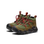 Big Kids' Hypowser Waterproof Chukka  |  Forest Night/Garnet