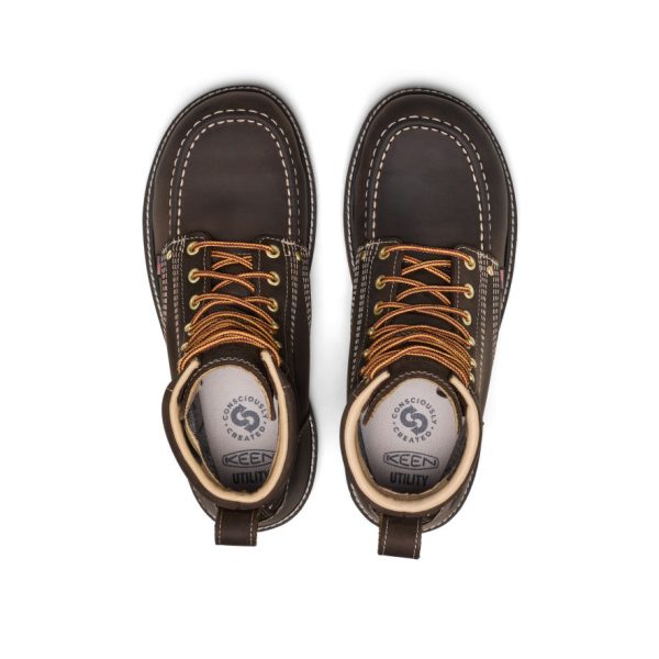 Men's Liberty 6 Waterproof Boot (Carbon Toe)  |  Coffee Bean/Black