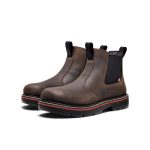 Men's Liberty Chelsea 90?? Heel Work Boot (Soft Toe)  |  Coffee Bean/Black
