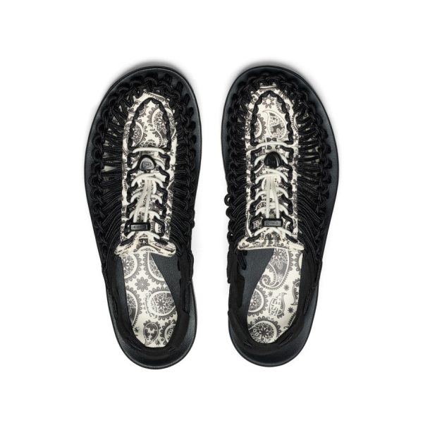 Men's UNEEK Sneaker x T.H.C. | Blk Raven Paisley