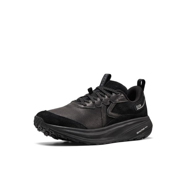 Men's Roam Leather Trail Running Shoe | Black/Black