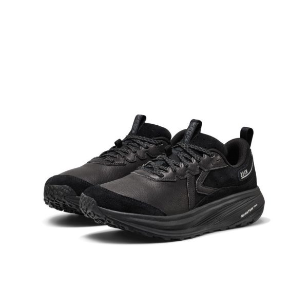 Men's Roam Leather Trail Running Shoe | Black/Black