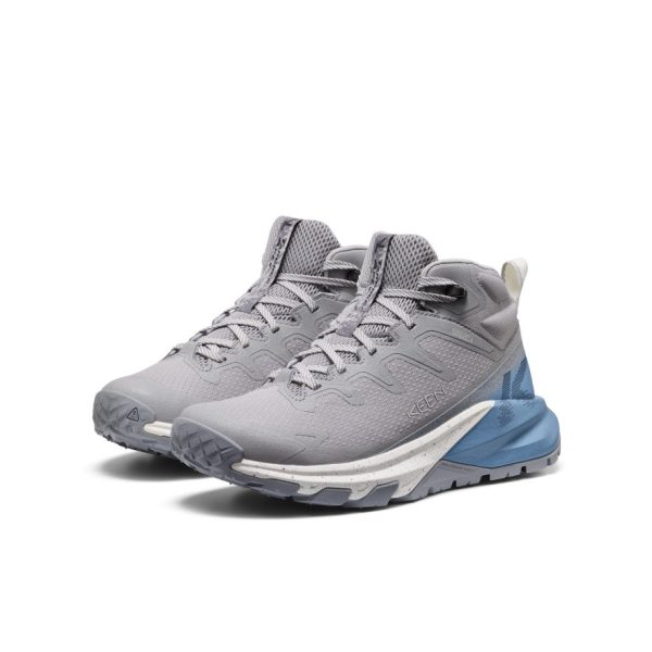 Women's Targhee Apex Waterproof Hiking Boot  |  Vapor/Ballad Blue