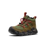 Big Kids' Hypowser Waterproof Chukka  |  Forest Night/Garnet