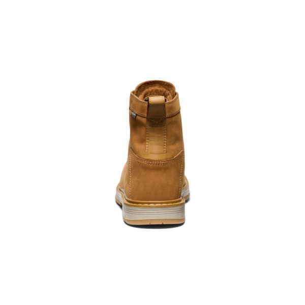 Men's San Jose 6 Waterproof 90° Heel Boot (Aluminum Toe) | Bistre/Gum