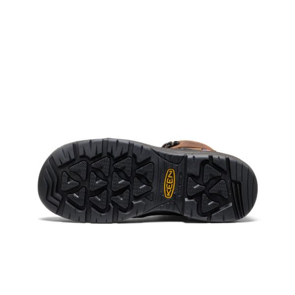Men's Targhee IV 8 Insulated Waterproof Work Boot (Carbon Toe)  |  Bison/Black