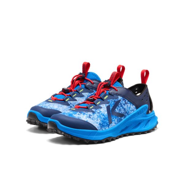 Big Kids' Zionic ADV Sandal  |  Precious Blue/Racing Red