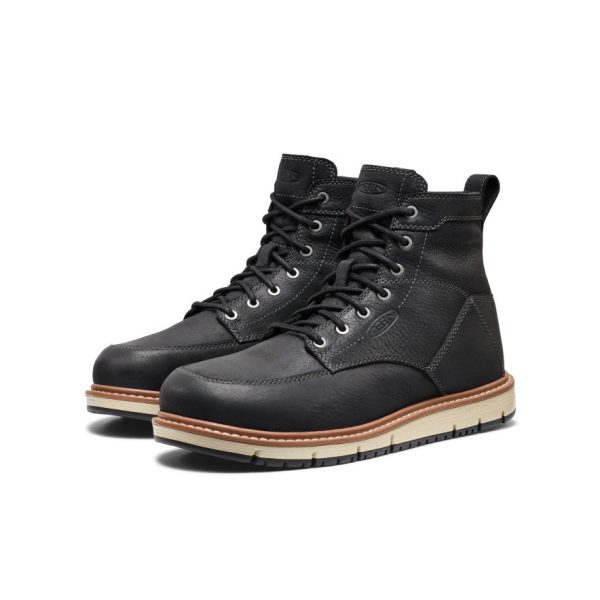 Men's San Jose 6 Boot (Aluminum Toe) | Black/Caramel Cafe