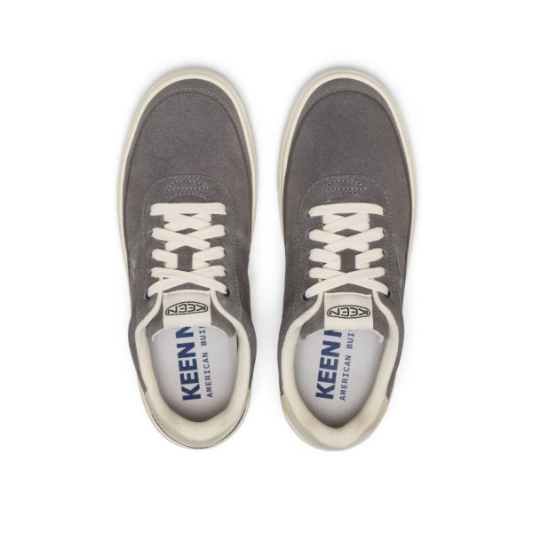 Men's KM4 Leather Sneaker | Steel Grey/Birch