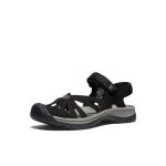 Women's Rose Sandal  |  Black/Neutral Gray