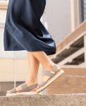 Women's Elle Backstrap Sandal Wide  |  Black