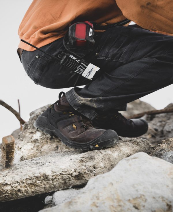 Men's Dover 6 Waterproof (Carbon Toe) | Dark Earth/Black