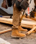 Men's San Jose 6 Waterproof 90° Heel Boot (Aluminum Toe) | Bistre/Gum