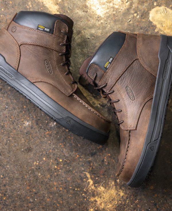 Men's Gibson ESD Boot (Carbon Toe)  |  Cascade Brown/Black