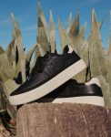 Men's KM4 Leather Sneaker | Black/Birch