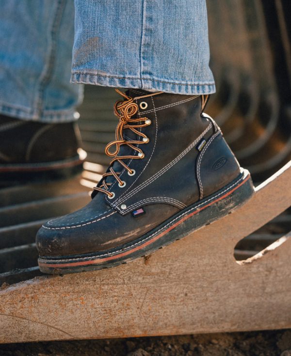 Men's Liberty 6 Waterproof Boot (Carbon Toe)  |  Coffee Bean/Black