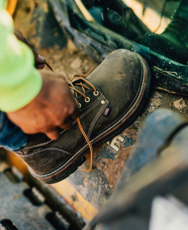 Men's Liberty 6 Waterproof 90?? Heel Boot (Carbon Toe)  |  Coffee Bean/Black