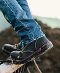 Men's Liberty 6 Waterproof 90?? Heel Boot (Carbon Toe)  |  Coffee Bean/Black