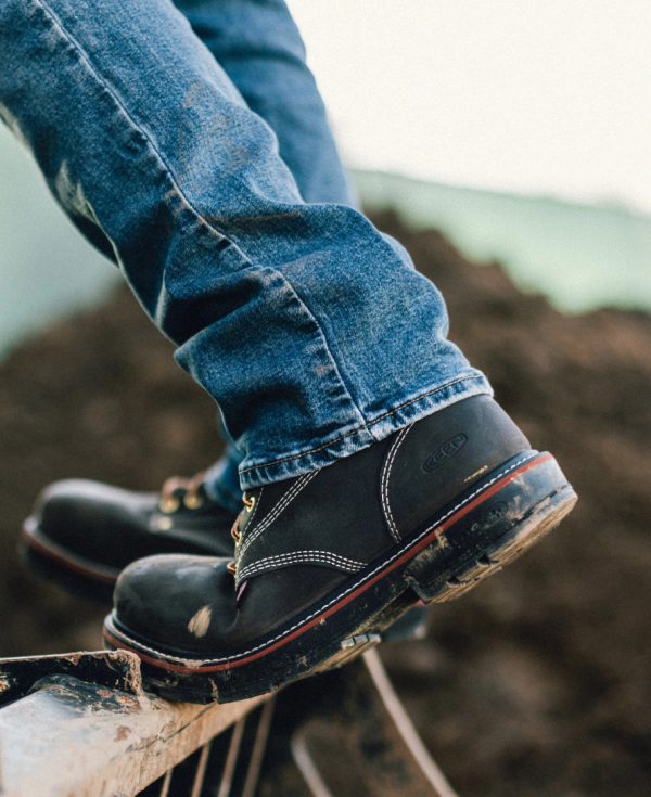 Men's Liberty 6 Waterproof 90?? Heel Boot (Carbon Toe)  |  Coffee Bean/Black