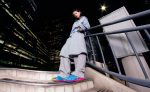 Women's A86 Sneaker  |  Black/Silver